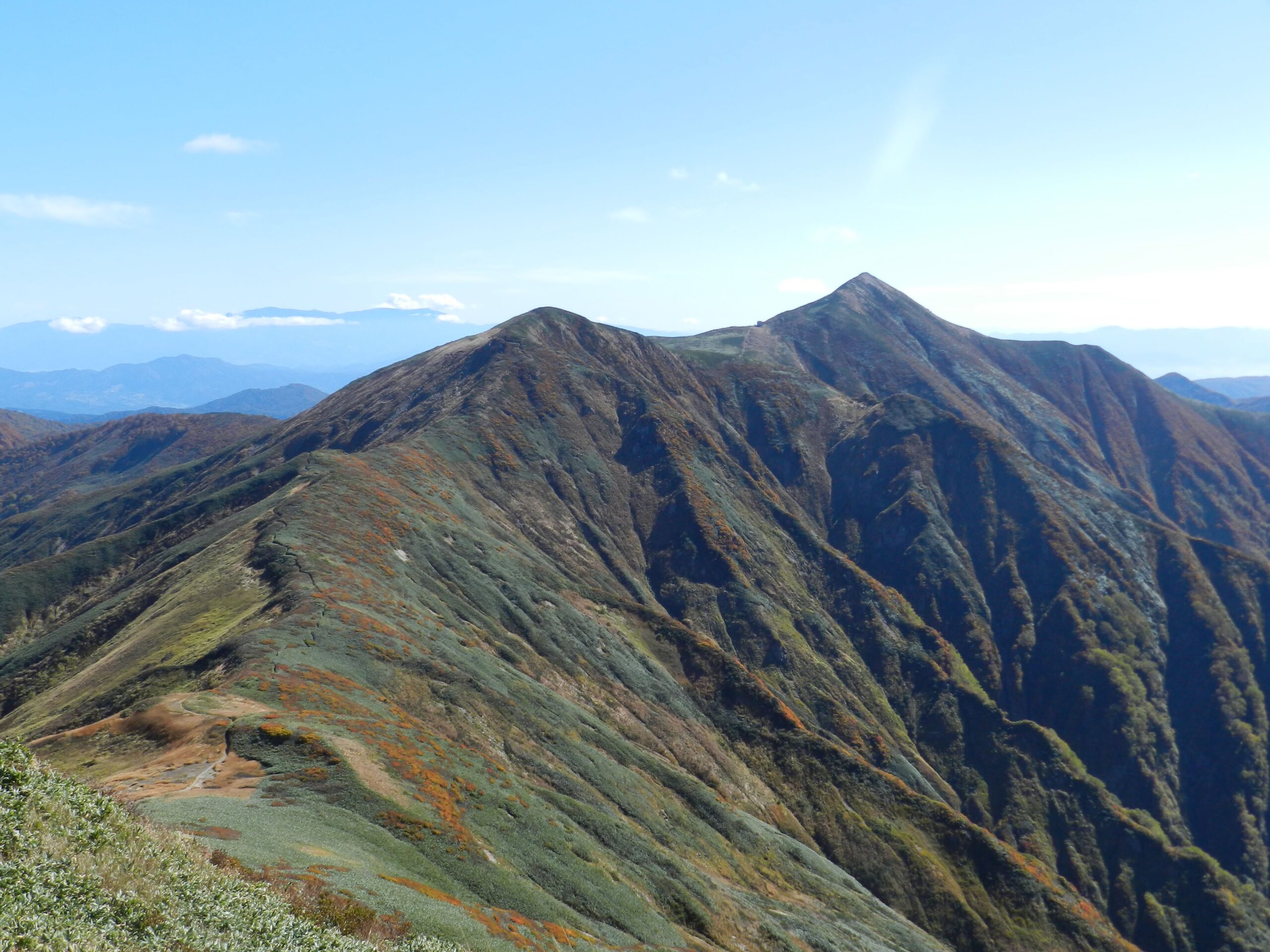 朝日連峰 大朝日岳(日暮沢から周回)